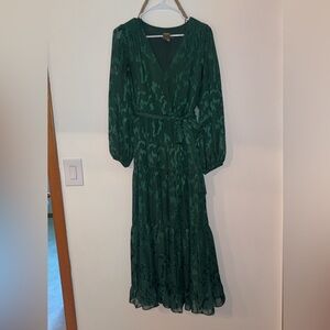 Taylor emerald dress